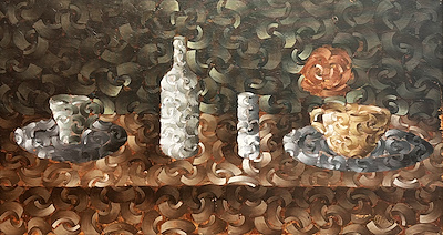 İbrahim Örs imzalı tablo — Yağlı Boya, 70×130 cm, 315.000 TL müzayede satışı
