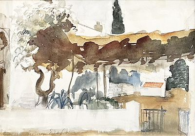 Turan Erol imzalı tablo — Karışık Teknik, 25×35 cm, 170.000 TL müzayede satışı