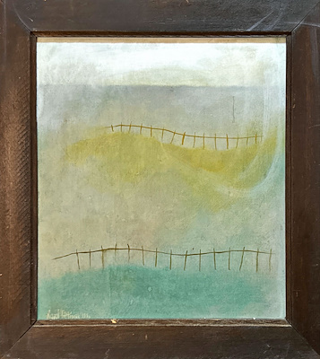 Niyazi Toptoprak imzalı tablo — Yağlı Boya, 32×30 cm, 3.500 TL müzayede satışı