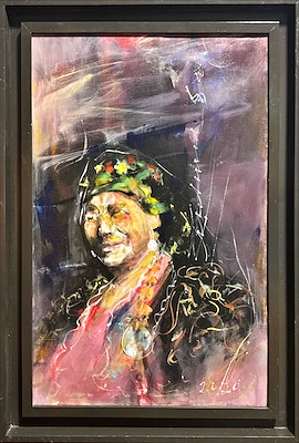 Mehmet Sağ imzalı tablo — Akrilik Boya, 40×60 cm, 3.500 TL müzayede satışı