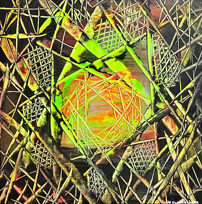 Murat Yıldırımçakar imzalı tablo — Akrilik Boya, 41×41 cm, 1.700 TL müzayede satışı