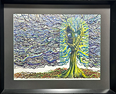 Selahattin Gökoğlan imzalı tablo — Karışık Teknik, 60×46 cm, 3.000 TL müzayede satışı