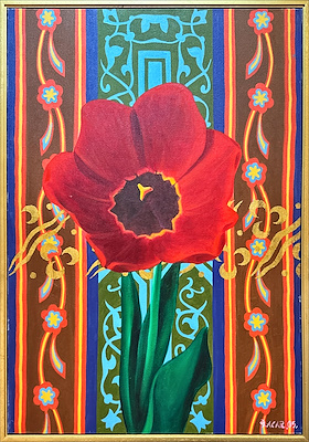 İsmail Acar imzalı tablo — Akrilik Boya, 70×100 cm, 16.000 TL müzayede satışı