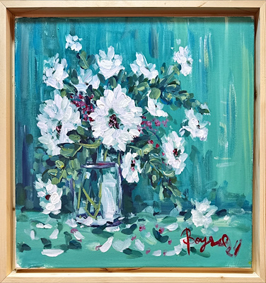 Bayro imzalı tablo — Yağlı Boya, 50×50 cm, 2.500 TL müzayede satışı