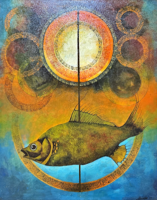 Hüseyin Bozoğlan imzalı tablo — Akrilik Boya, 80×100 cm, 6.000 TL müzayede satışı