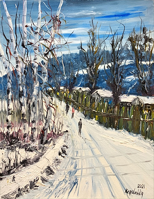 Kemalettin Furtana imzalı tablo — Akrilik Boya, 35×45 cm, 1.100 TL müzayede satışı