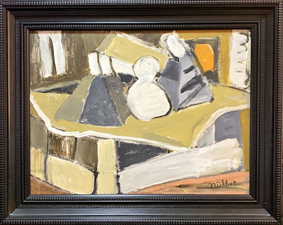 Nükket Aksoy imzalı tablo — Yağlı Boya, 55×42 cm, 12.000 TL müzayede satışı