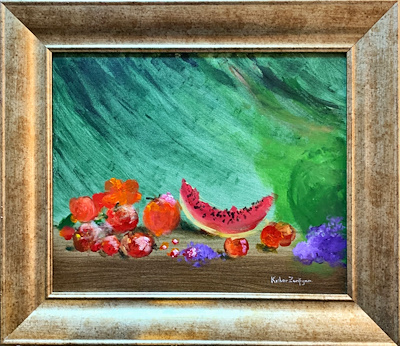 Krikor Zarifyan imzalı tablo — Yağlı Boya, 50×40 cm, 18.000 TL müzayede satışı