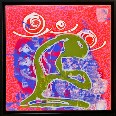 Remzi Karabulut imzalı tablo — Akrilik Boya, 55×55 cm, 5.500 TL müzayede satışı