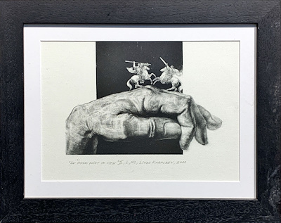 Linbo Karaleev imzalı tablo — Baskı, 20×29 cm, 2.000 TL müzayede satışı
