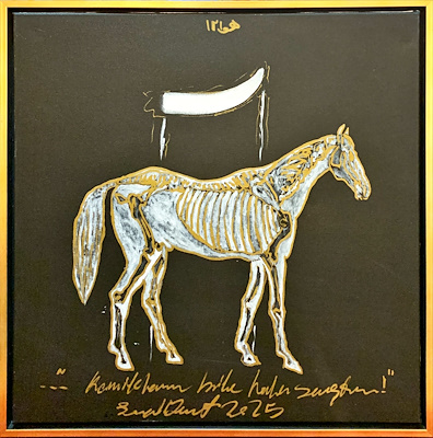 Seyed Davoud imzalı tablo — Akrilik Boya, 80×80 cm, 22.000 TL müzayede satışı