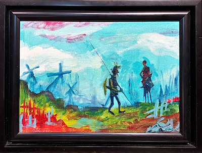 Şerif Kino imzalı tablo — Akrilik Boya, 26×37 cm, 5.500 TL müzayede satışı