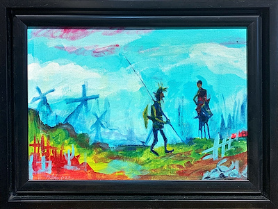 Şerif Kino imzalı tablo — Akrilik Boya, 26×37 cm, 7.500 TL müzayede satışı
