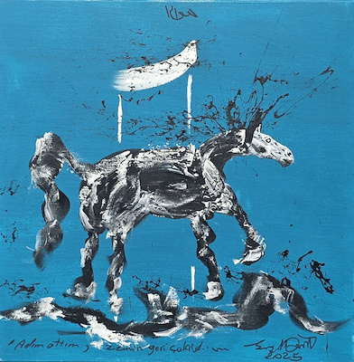 Seyit Davuod imzalı tablo — Yağlı Boya, 60×60 cm, 14.000 TL müzayede satışı