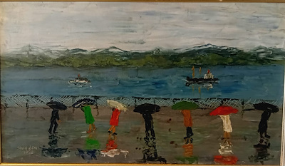 Salih Zeki imzalı tablo — Yağlı Boya, 50×30 cm, 13.000 TL müzayede satışı