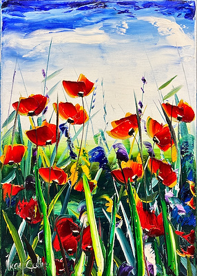 İlkay Çabuk imzalı tablo — Yağlı Boya, 40×30 cm, 4.000 TL müzayede satışı