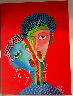 Delal Tekin imzalı tablo — Yağlı Boya, 40×30 cm, 5.596 TL müzayede satışı