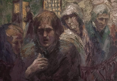 Mustafa Haykır imzalı tablo — Yağlı Boya, 50×70 cm, 23.317 TL müzayede satışı