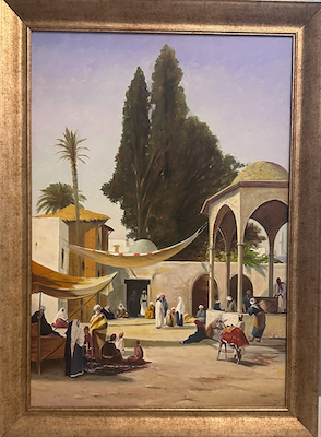 Oryantalist Ressam imzalı tablo — Yağlı Boya, 120×80 cm, 7.000 TL müzayede satışı