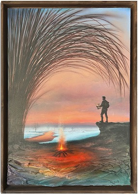 Yasin Canlı imzalı tablo — Yağlı Boya, 70×50 cm, 20.000 TL müzayede satışı