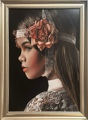Murat Fesli imzalı tablo — Yağlı Boya, 50×35 cm, 11.000 TL müzayede satışı