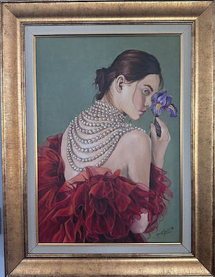 Murat Fesli imzalı tablo — Yağlı Boya, 50×35 cm, 11.000 TL müzayede satışı