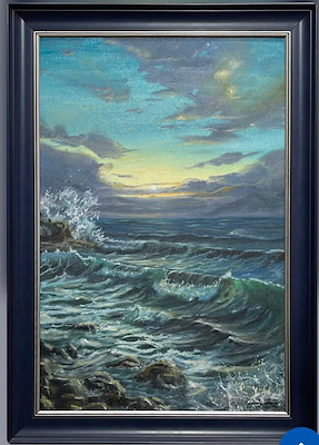 Tuncay Umay imzalı tablo — Yağlı Boya, 60×40 cm, 3.000 TL müzayede satışı