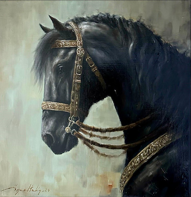 Mehmet Önceltekin imzalı tablo — Yağlı Boya, 30×30 cm, 6.750 TL müzayede satışı