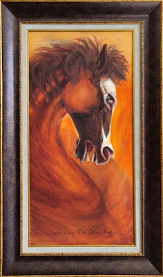 Durmuş Ali Akça imzalı tablo — Yağlı Boya, 80×40 cm, 3.500 TL müzayede satışı