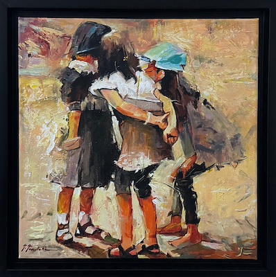 Hidayet Abdullahi imzalı tablo — Yağlı Boya, 39×39 cm, 5.500 TL müzayede satışı