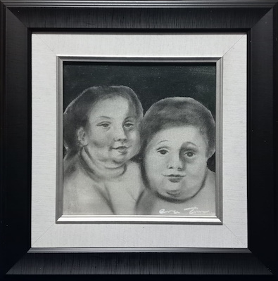 Esra Türk imzalı tablo — Yağlı Boya, 20×20 cm, 5.250 TL müzayede satışı