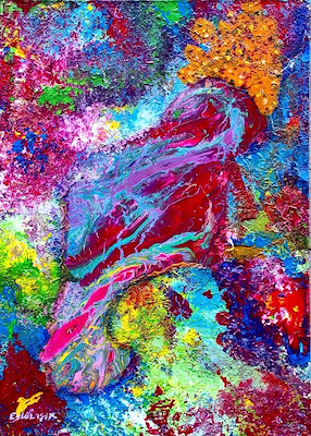 Eylül Işık imzalı tablo — Yağlı Boya, 70×50 cm, 500 TL müzayede satışı