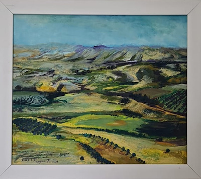 Feyyaz Türkün imzalı tablo — Akrilik Boya, 27×30 cm, 1.000 TL müzayede satışı