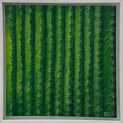 Fırat Altındal imzalı tablo — Yağlı Boya, 40×40 cm, 23.000 TL müzayede satışı