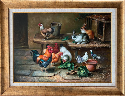 Mehmet Kanık imzalı tablo — Yağlı Boya, 50×70 cm, 12.000 TL müzayede satışı