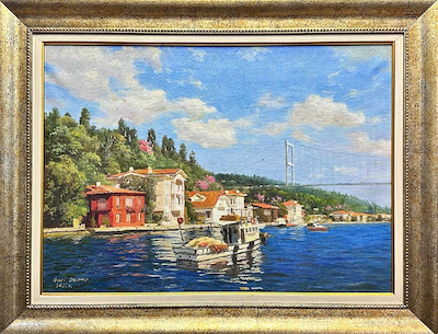 Nuri Yakupoğlu imzalı tablo — Yağlı Boya, 50×70 cm, 35.000 TL müzayede satışı
