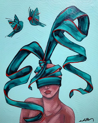 Elifhan Sezer imzalı tablo — Yağlı Boya, 50×40 cm, 3.500 TL müzayede satışı