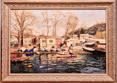 Nuri Yakupoğlu imzalı tablo — Yağlı Boya, 50×70 cm, 47.000 TL müzayede satışı