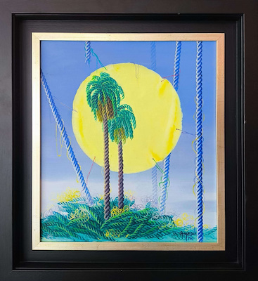 Ahmet imzalı tablo — Yağlı Boya, 40×35 cm, 150.000 TL müzayede satışı