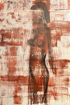 Vedat Örs imzalı tablo — Yağlı Boya, 150×100 cm, 25.000 TL müzayede satışı