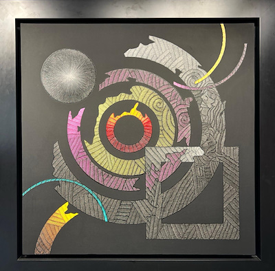 Ahmet imzalı tablo — Yağlı Boya, 150×150 cm, 750.000 TL müzayede satışı