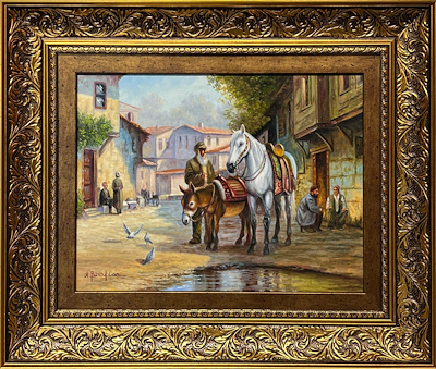 Ahmet Birol Can imzalı tablo — Yağlı Boya, 30×40 cm, 25.000 TL müzayede satışı