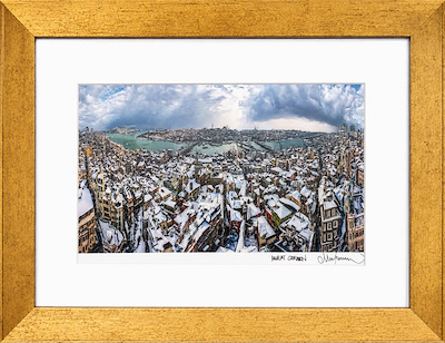 Murat Germen imzalı tablo — 19×32 cm, 5.500 TL müzayede satışı