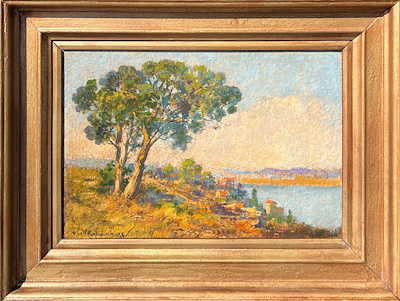 Naci Kalmukoğlu imzalı tablo — Yağlı Boya, 22×32 cm, 80.000 TL müzayede satışı