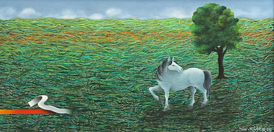 Emin Güler imzalı tablo — Yağlı Boya, 30×60 cm, 40.000 TL müzayede satışı