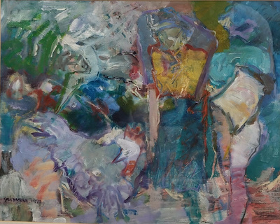 Sali Turan imzalı tablo — Yağlı Boya, 34×43 cm, 15.000 TL müzayede satışı