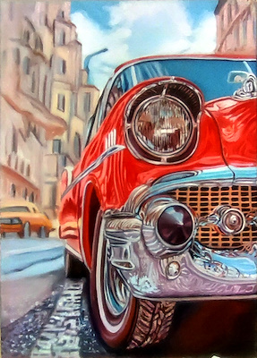 Vildan Argana imzalı tablo — 70×50 cm, 17.000 TL müzayede satışı