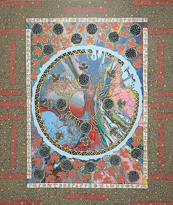 Uğur Pekcan imzalı tablo — 150×130 cm, 25.000 TL müzayede satışı