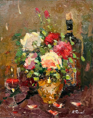 Ramil Mammadov imzalı tablo — 50×40 cm, 21.000 TL müzayede satışı
