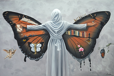 Beklan Kızılçay imzalı tablo — 80×120 cm, 110.000 TL müzayede satışı